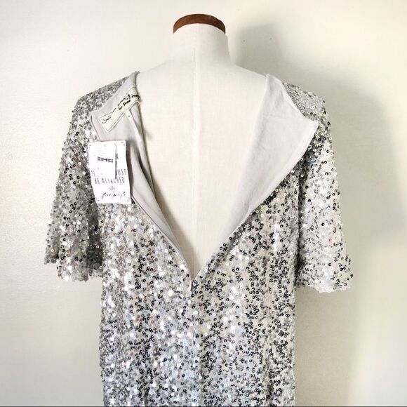 Jen’s Pirate Booty black water sequin mini dress - Picture 6 of 7